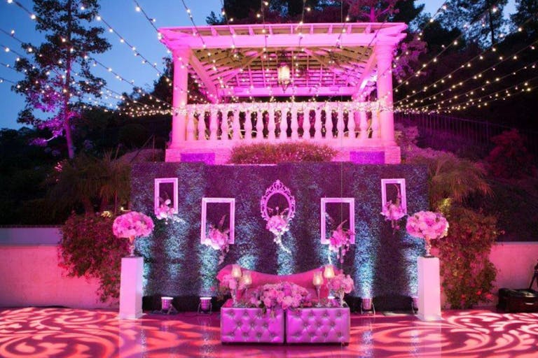 Pink Lighting and Effects for Private Event by STR-Miami | PartySlate