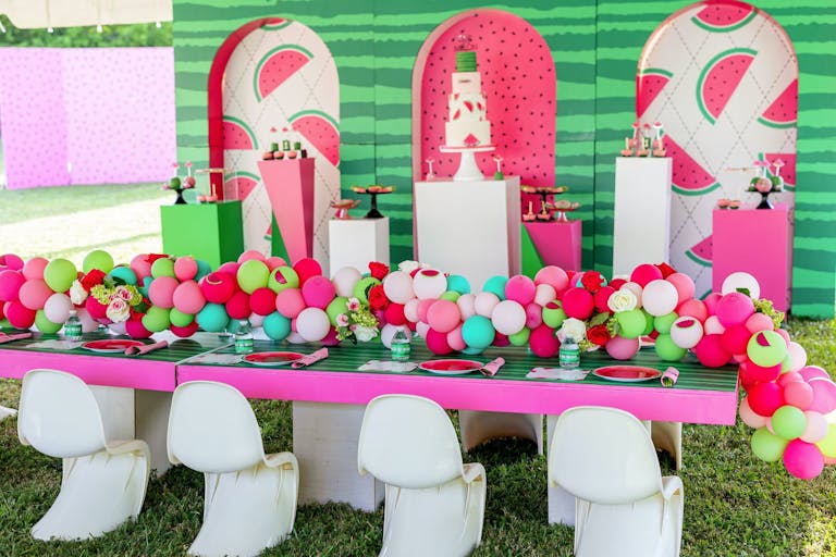 Watermelon-Themed Kids Birthday Party | PartySlate