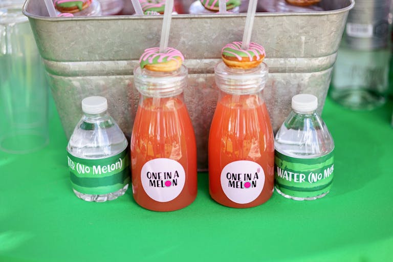 Birthday Kids Party Watermelon-Themed Beverages | PartySlate