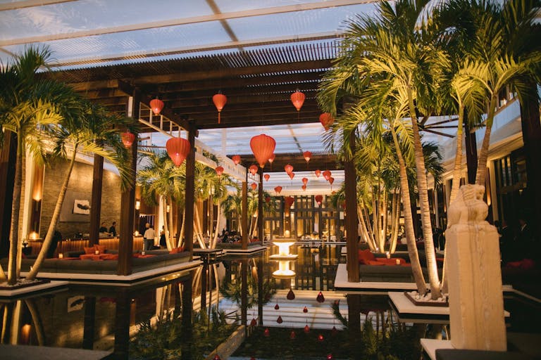 MODERN ASIAN INSPIRED REHEARSAL DINNER AT THE SETAI IN MIAMI BEACH, FLORIDA | PartySlate