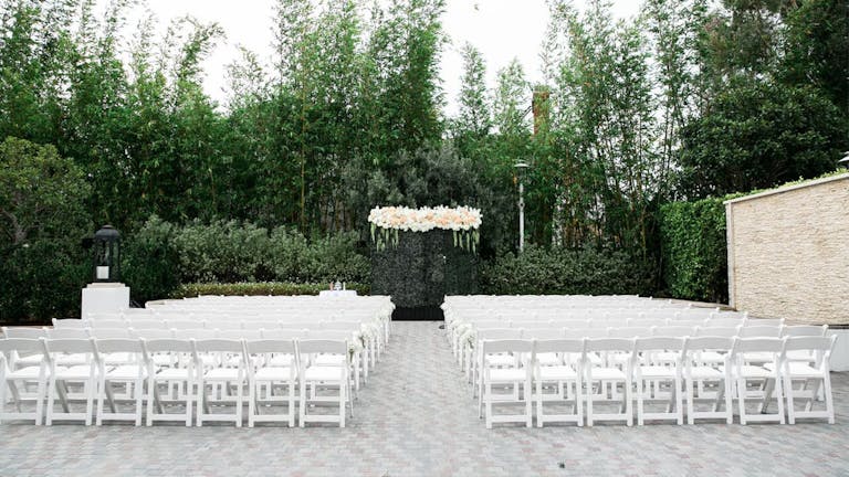 Outdoor Garden Wedding at Mr C Beverly Hills, CA | PartySlate