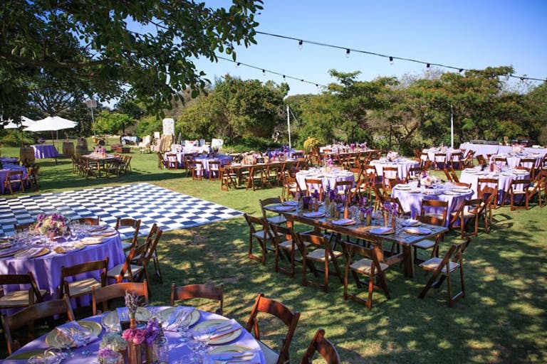 Outdoor Garden Wedding at South Coast Botanic Garden in Peninsula, CA | PartySlate