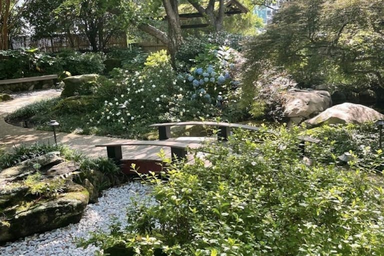 Jananese-Inspired Zen Garden at Grand Hyatt Atlanta in Buckland | PartySlate