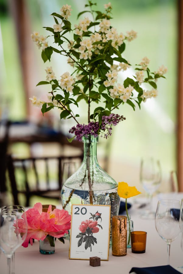 Vibrant Boho Chic Outdoor Wedding at The Dorset Marble House Project in Manchester, VT