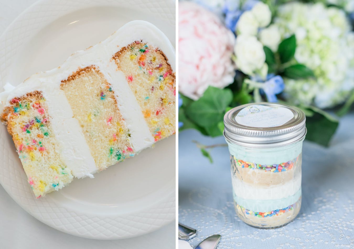 Pre-packaged cake in a jar for a kid's birthday party | PartySlate