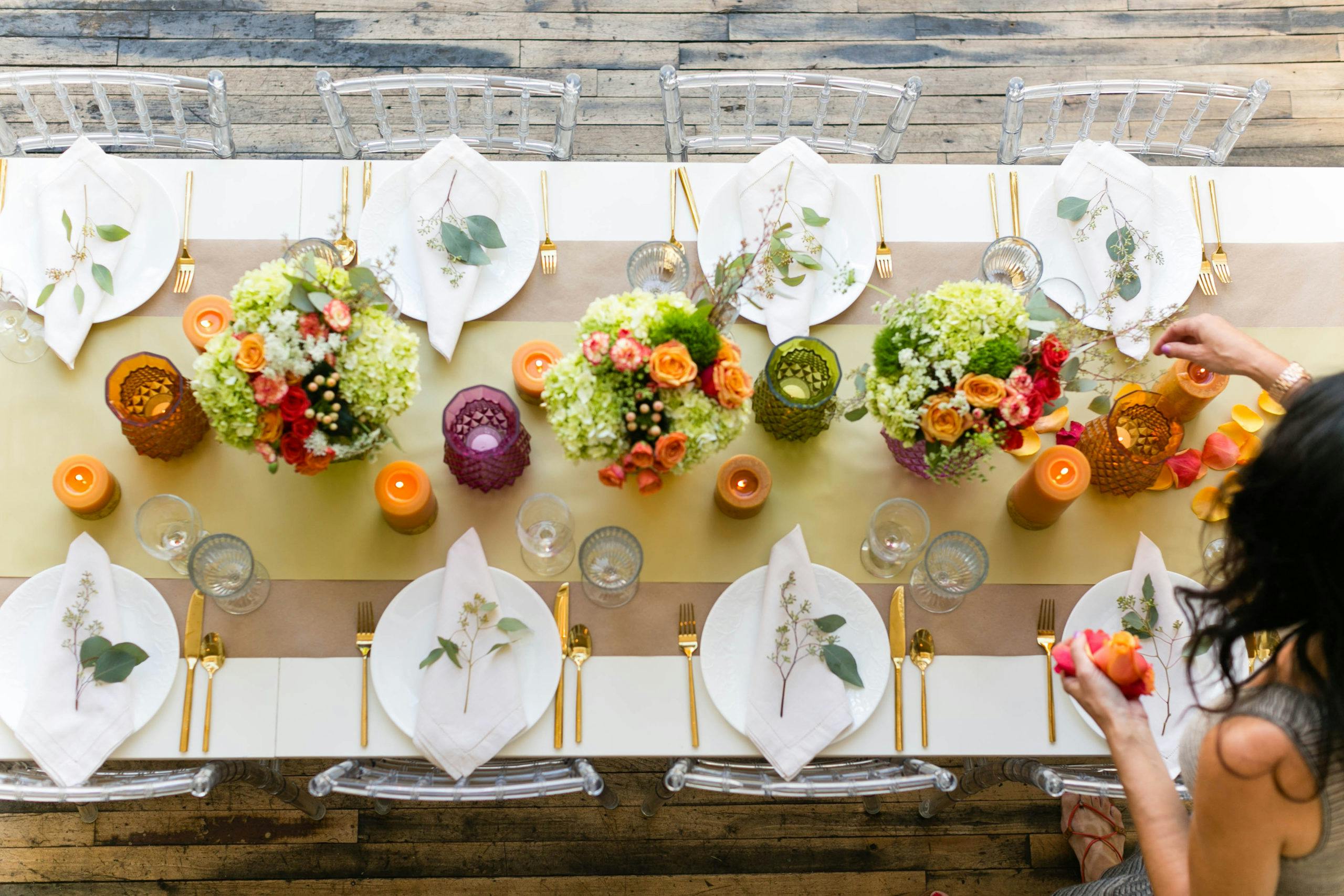 Contemporary Thanksgiving Dinner Party
