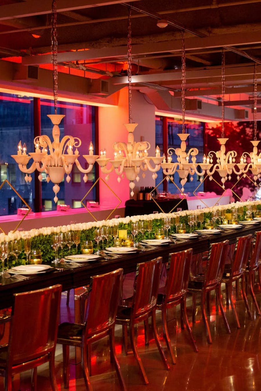 LUXE MODERN DINNER AT THE LOFT AT 9OFS IN BOSTON, MA | PARTYSLATE