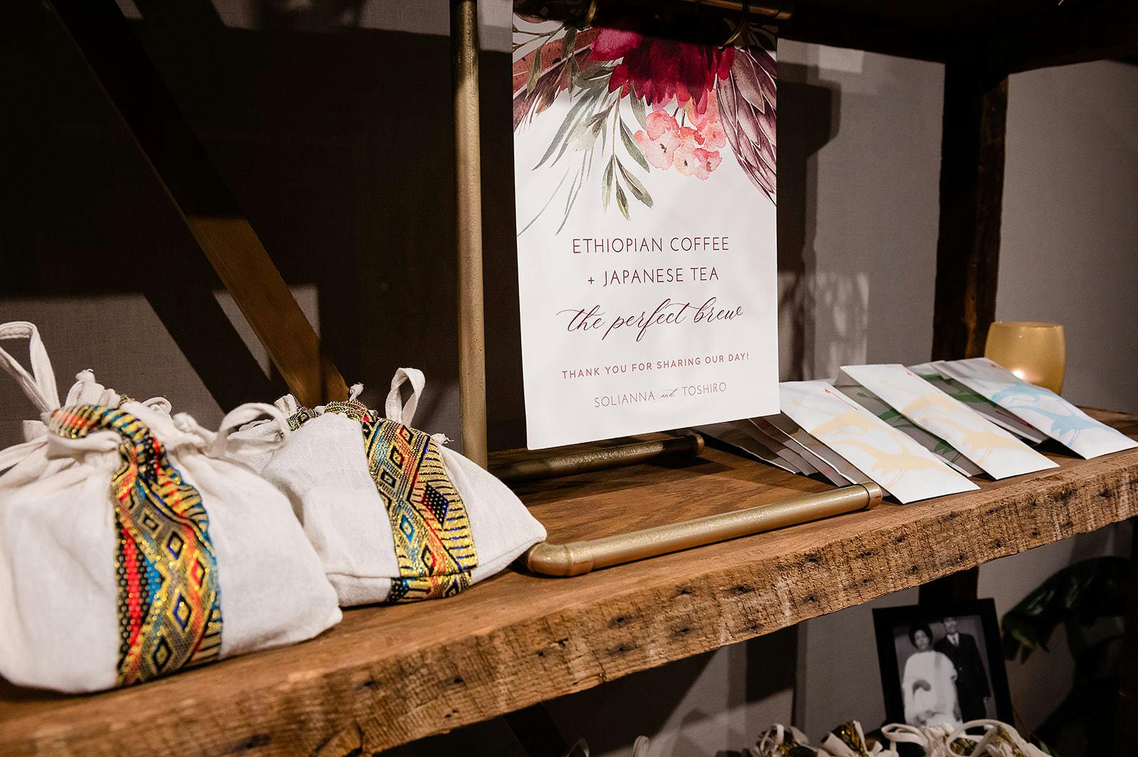Multi-cultural Ethiopian/Japanese Fall Wedding