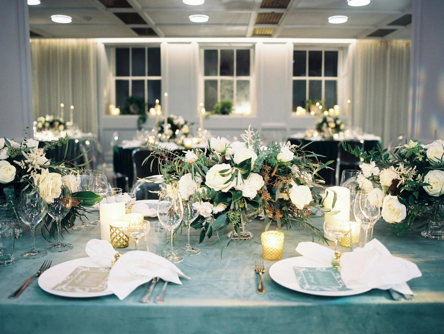 Gorgeous Greens for Your Winter Wedding