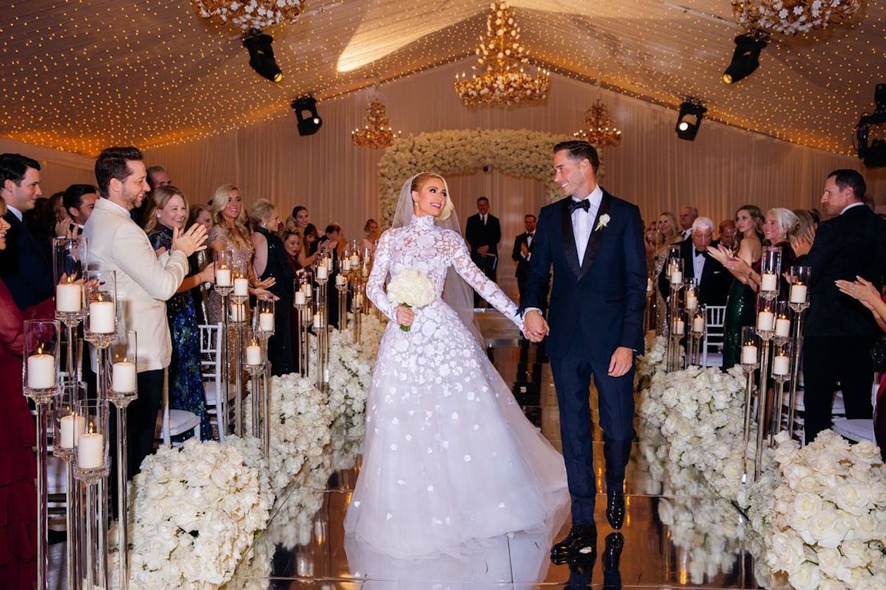 Paris Hilton's Wedding Guests, Celebrity Arrivals Photos