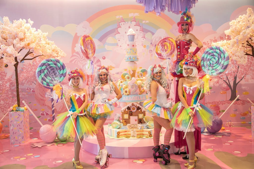 Candyland birthday party with costumed staff | PartySlate