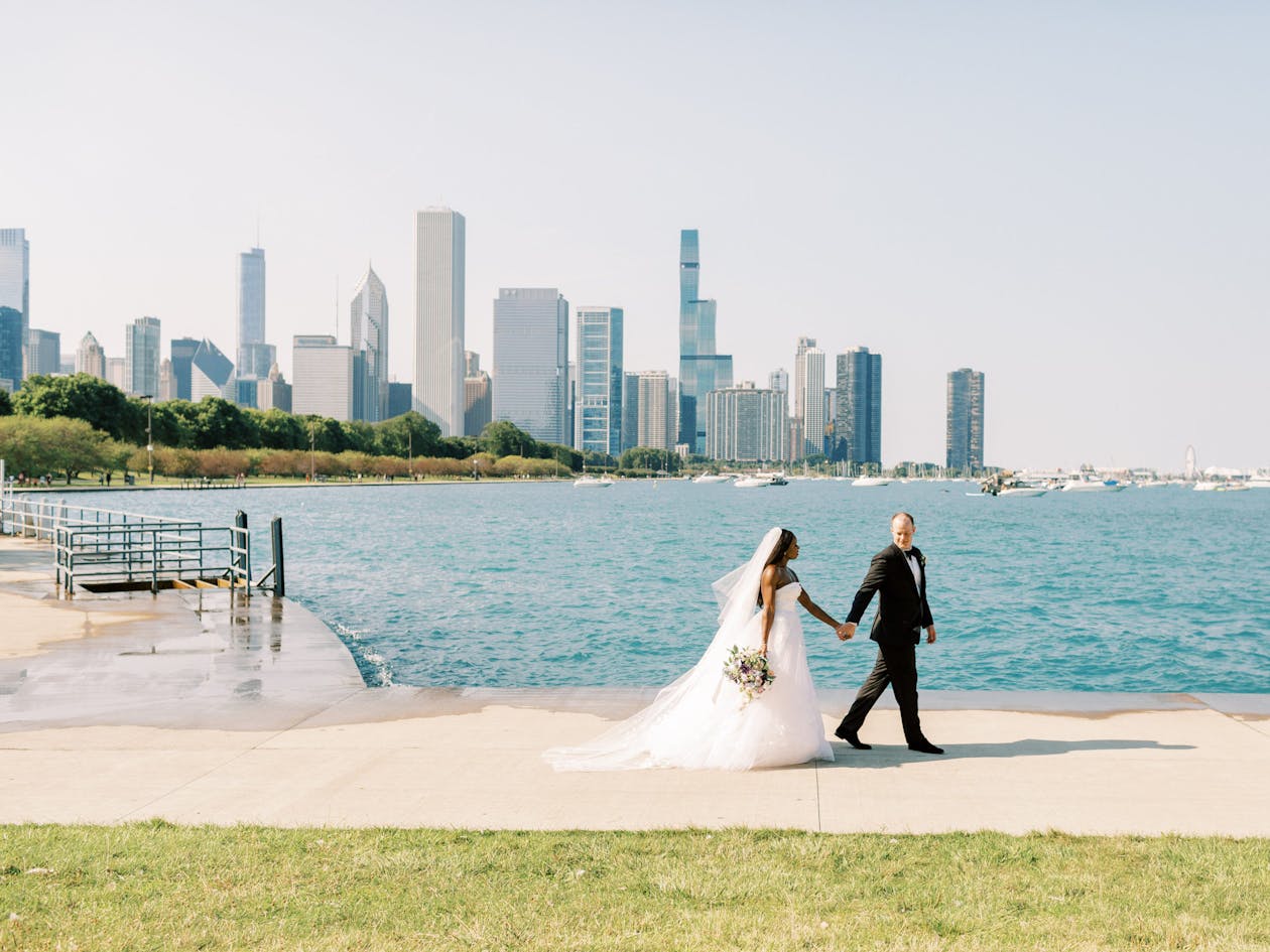 Alluring and Bright Wedding at Chicago Illuminating Company in Chicago, Illinois