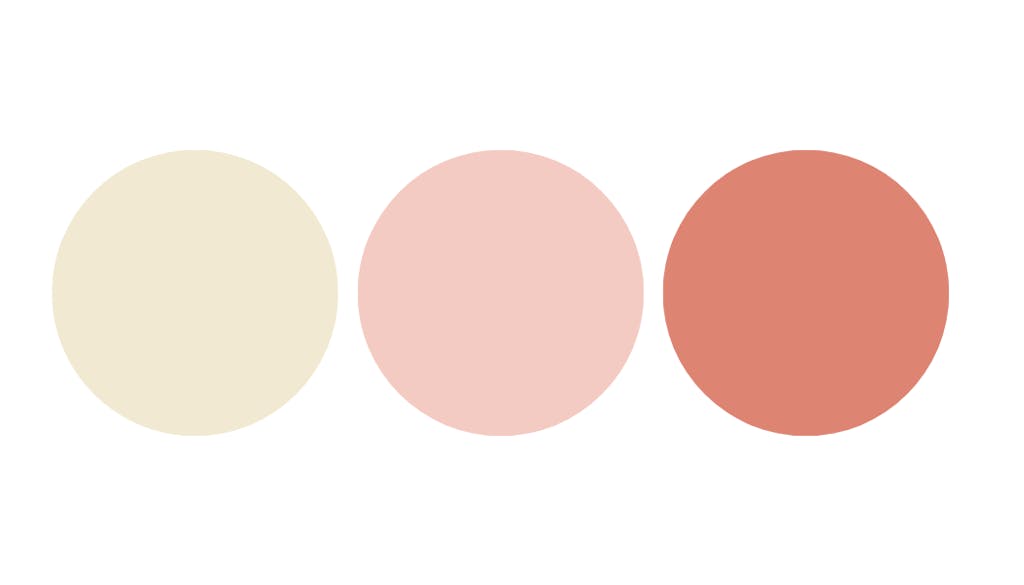 Boho beach wedding color palette | PartySlate