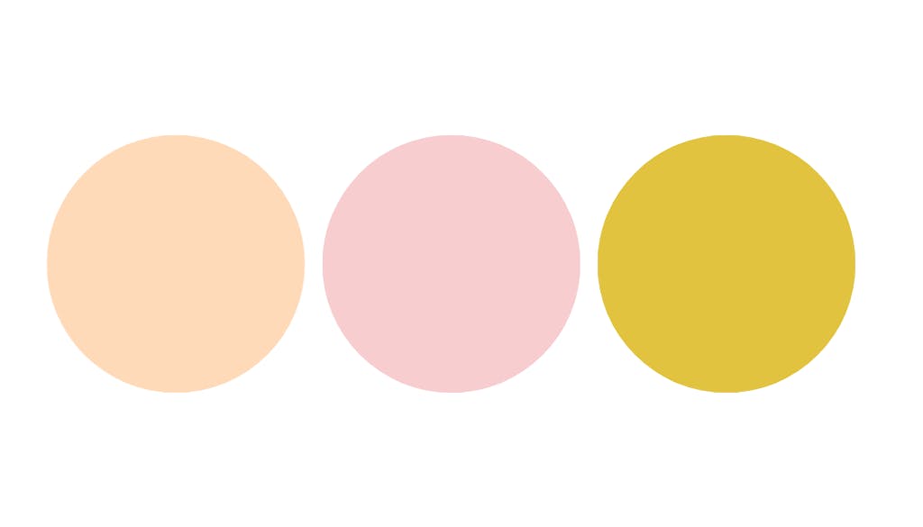 8. Beach Wedding Colors (With Desert Vibes): peach, pale pink, gold | PartySlate