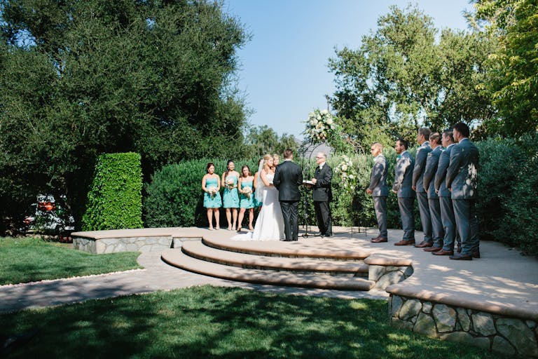 Outdoor garden wedding at Maravilla Gardens | PartySlate