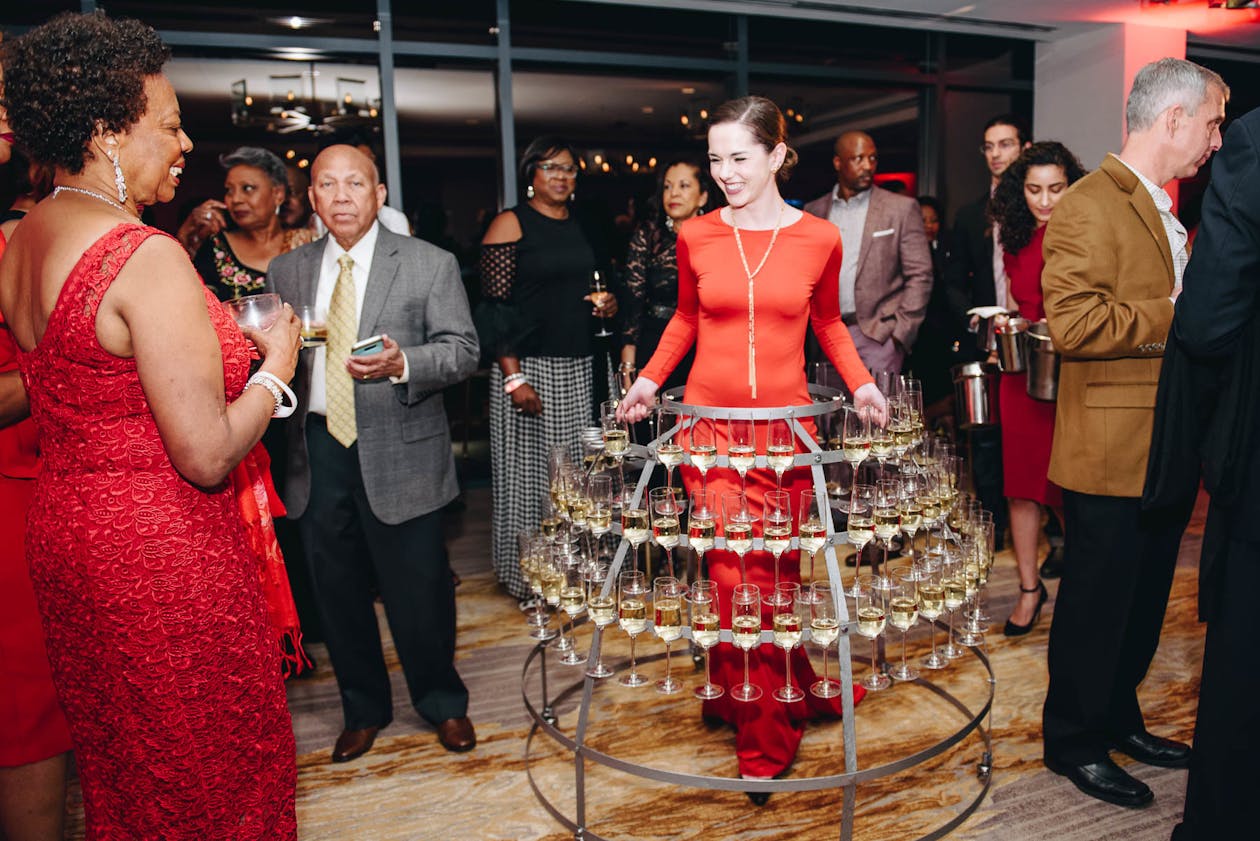 Chic "Red Hot" Surprise 50th Birthday Party at InterContinental Washington D.C. - The Wharf in Washington DC