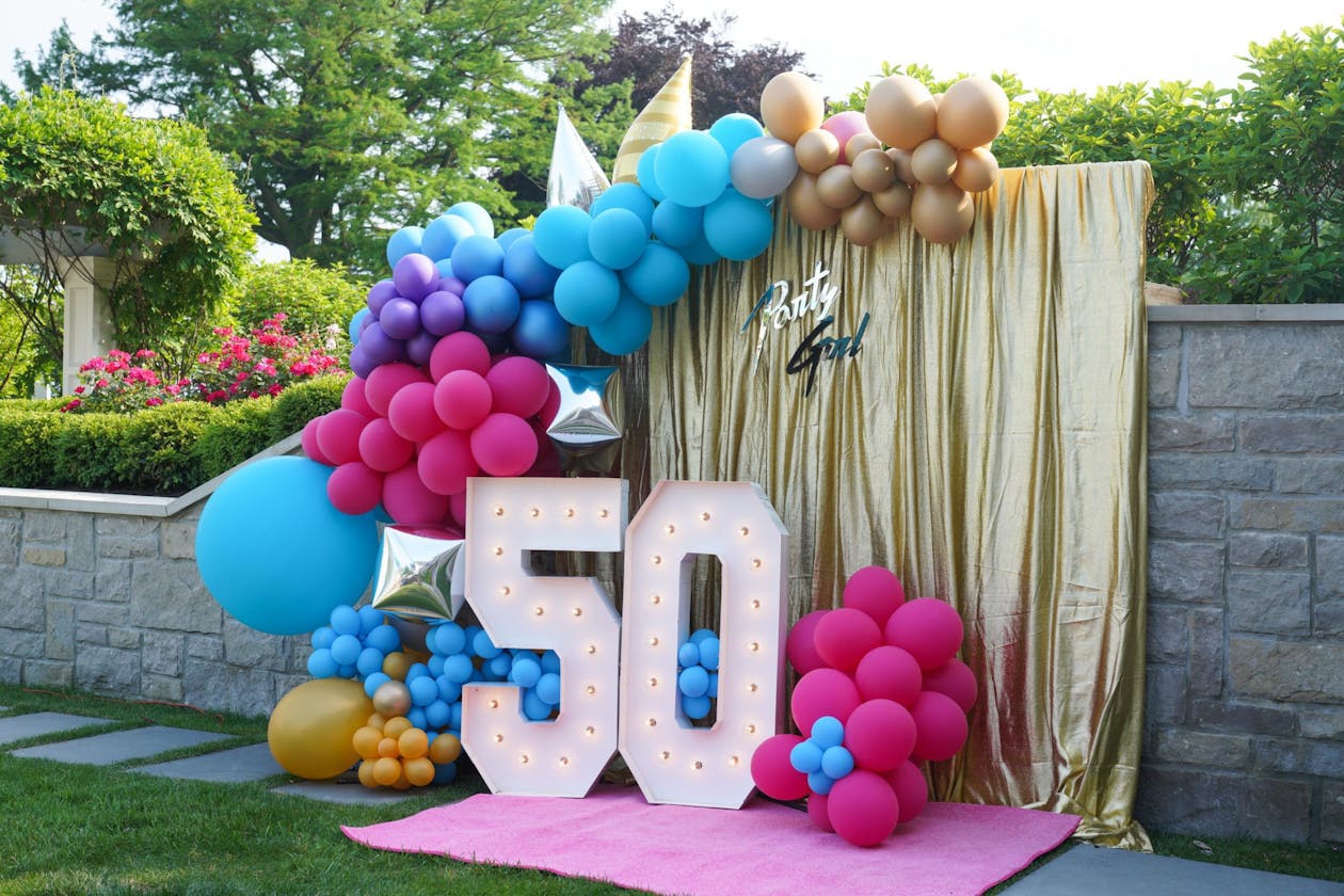 Fabulous 80’s Themed 50th Birthday Celebration in Grosse Pointe, Michigan