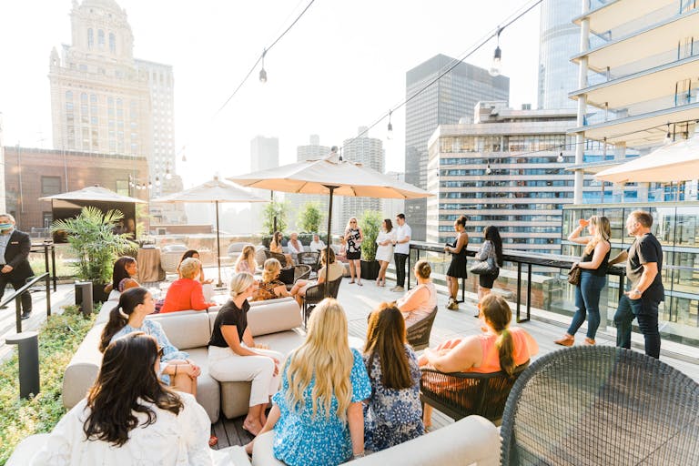 Chic Summer Soiree at Château Carbide at the Pendry Chicago