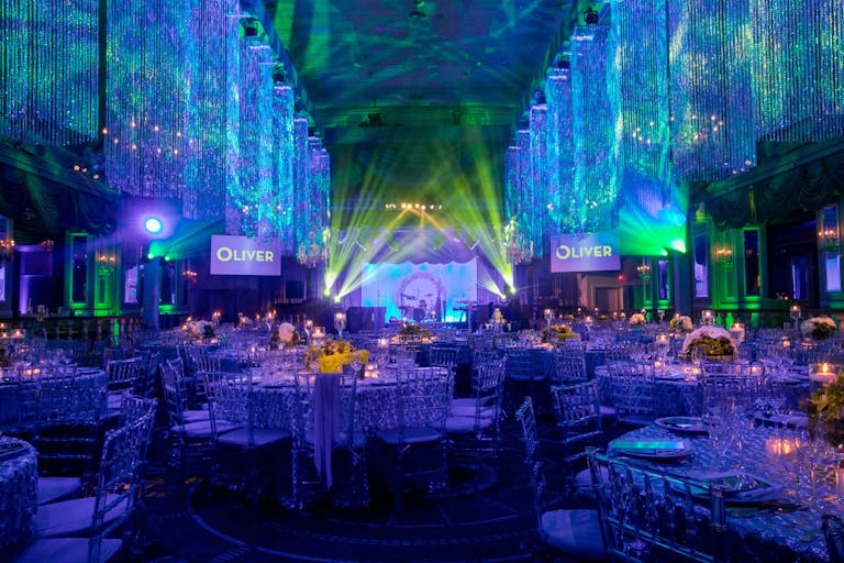 Glowing Neon-Inspired Bar Mitzvah at The Pierre, A Taj Hotel, New York in New York, NY