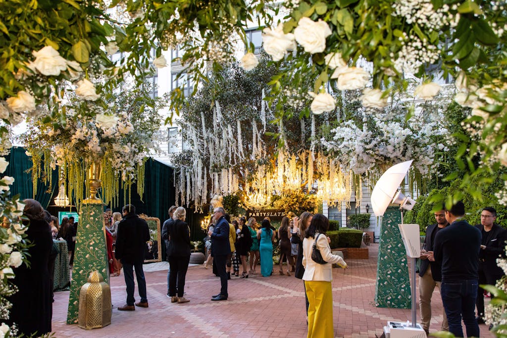 PartySlate's Evening of Green & Gold Glamour at The Ritz-Carlton, San Francisco