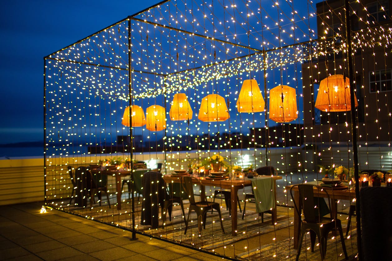 All of the Lights - Intimate Rooftop Dining at Four Seasons Hotel Seattle, WA