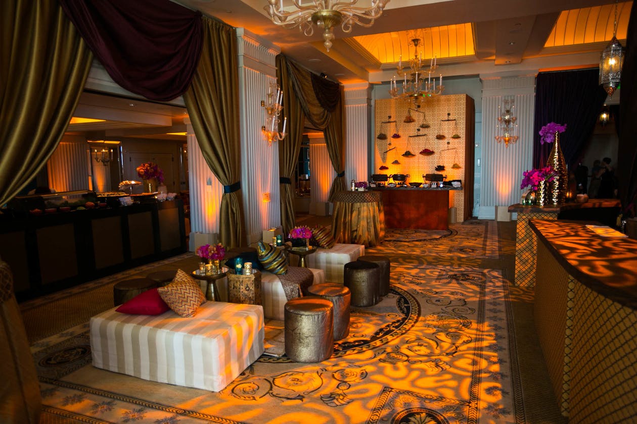 Moroccan themed party décor | PartySlate