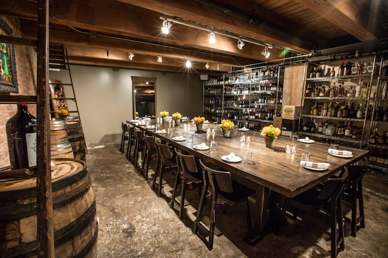 Underground Goat, a private dining room, at Girl & the Goat in Chicago | PartySlate