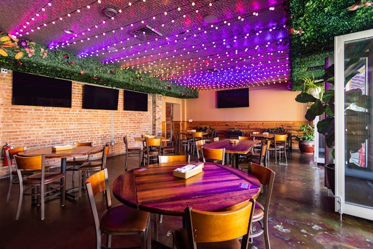 Private dining room at Roots Pizza West Town | PartySlate