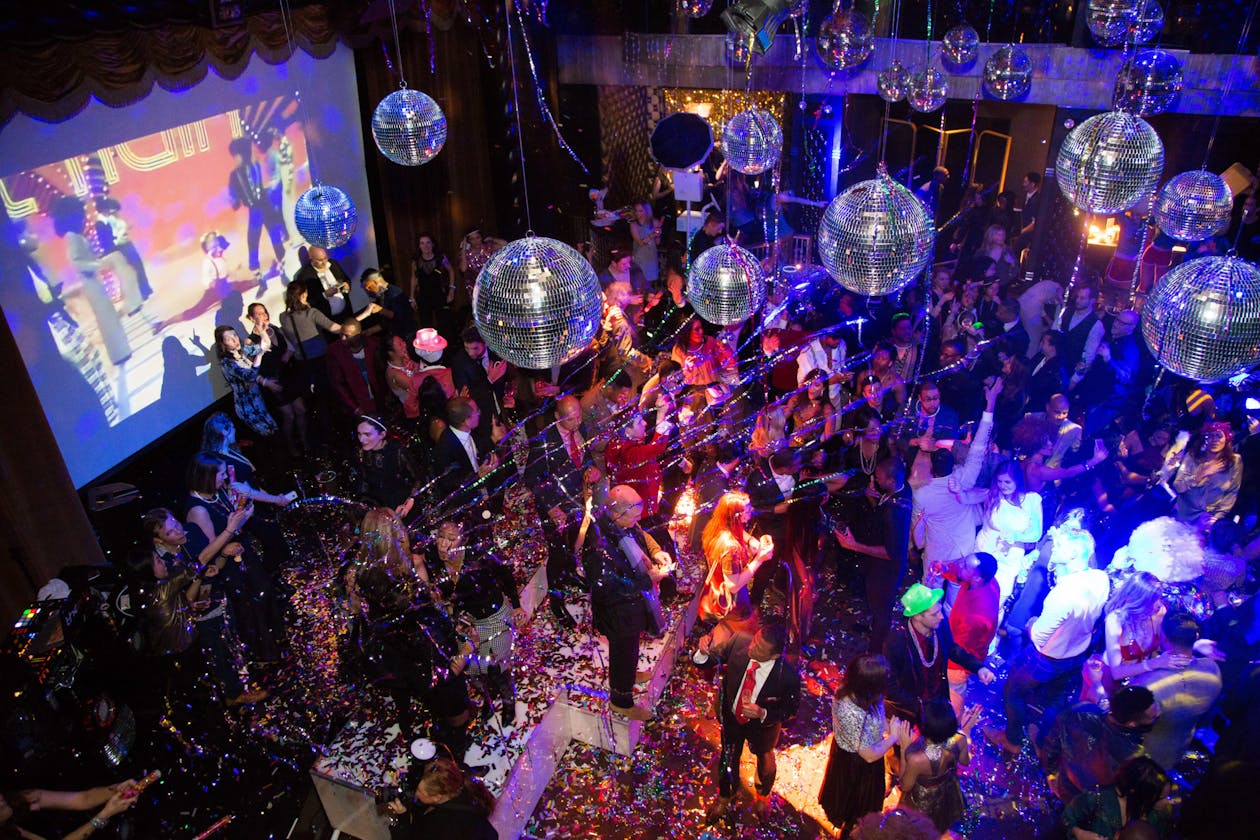 Company Holiday Disco Bash at Edison Ballroom in New York