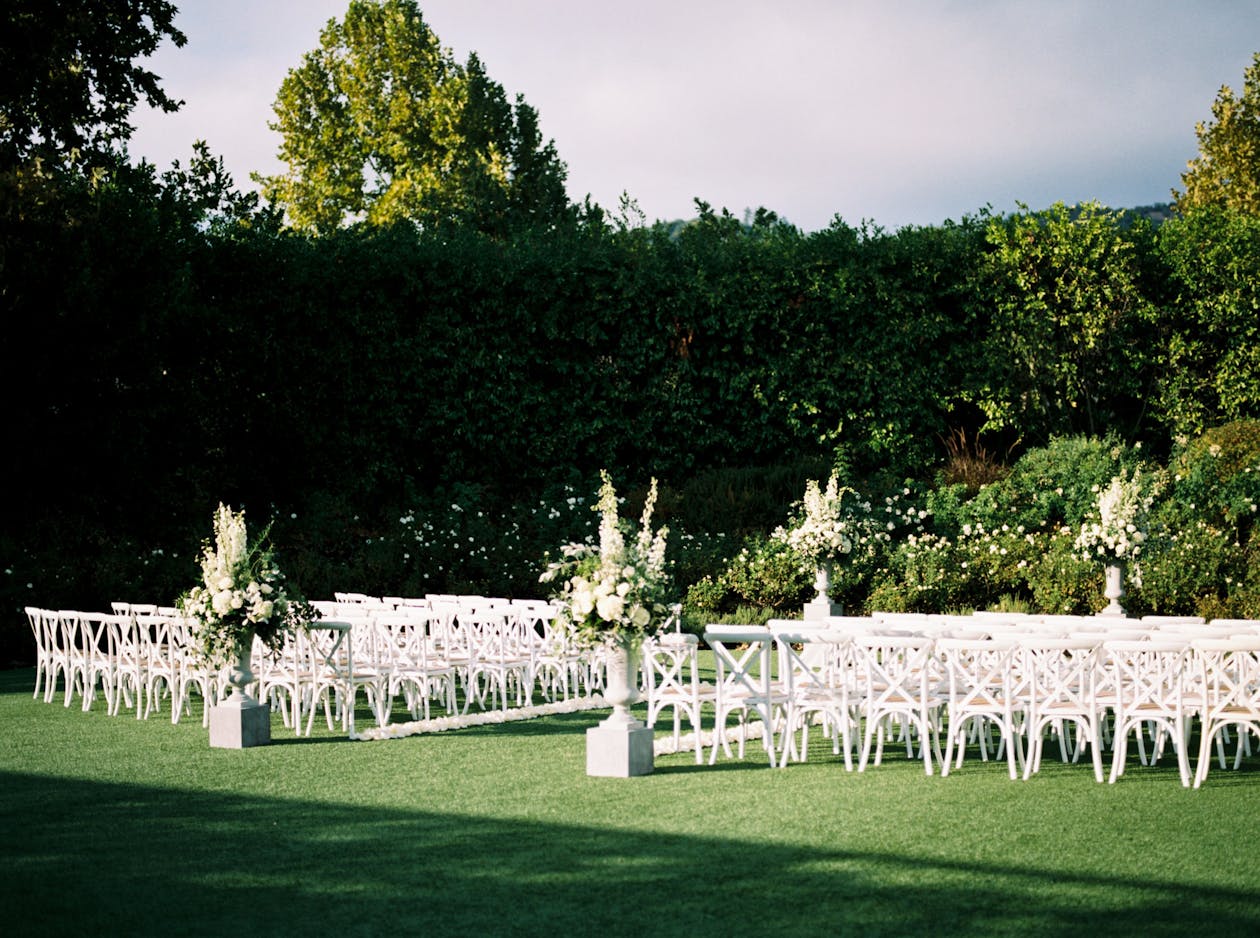 Elegant White Wedding at Solage, Auberge Resorts Collection in Calistoga, CA