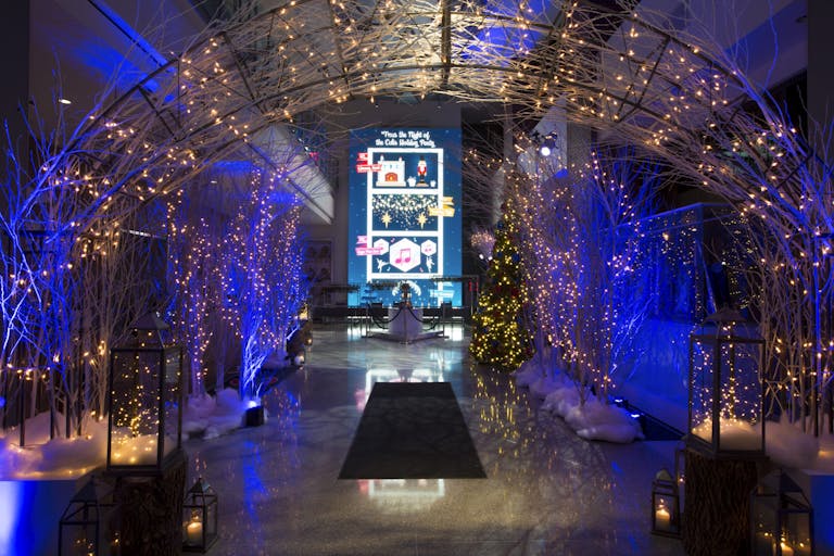 Winter Wonderland Office Party at American Airlines Conference Center in chicago | PartySlate