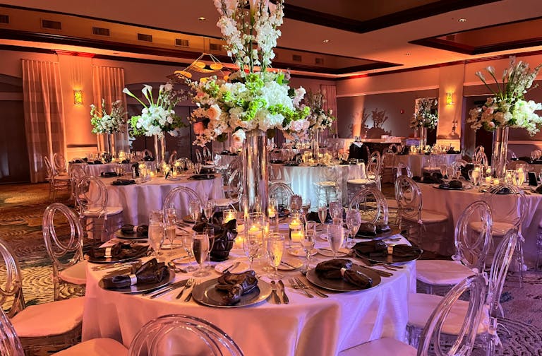 Main Ballroom Lounge at The Club at Boca Pointe | PartySlate