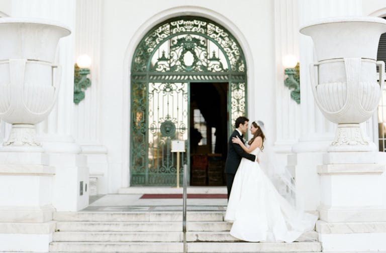 Stylish Palm Beach Wedding at The Flagler Museum in Palm Beach, FL | PartySlate