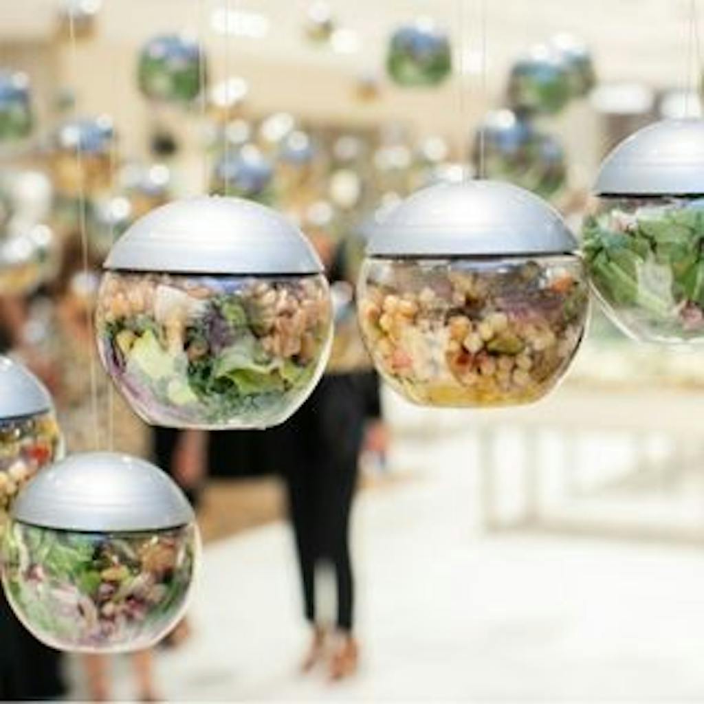 Cuisine decor installation, a business anniversary idea | PartySlate
