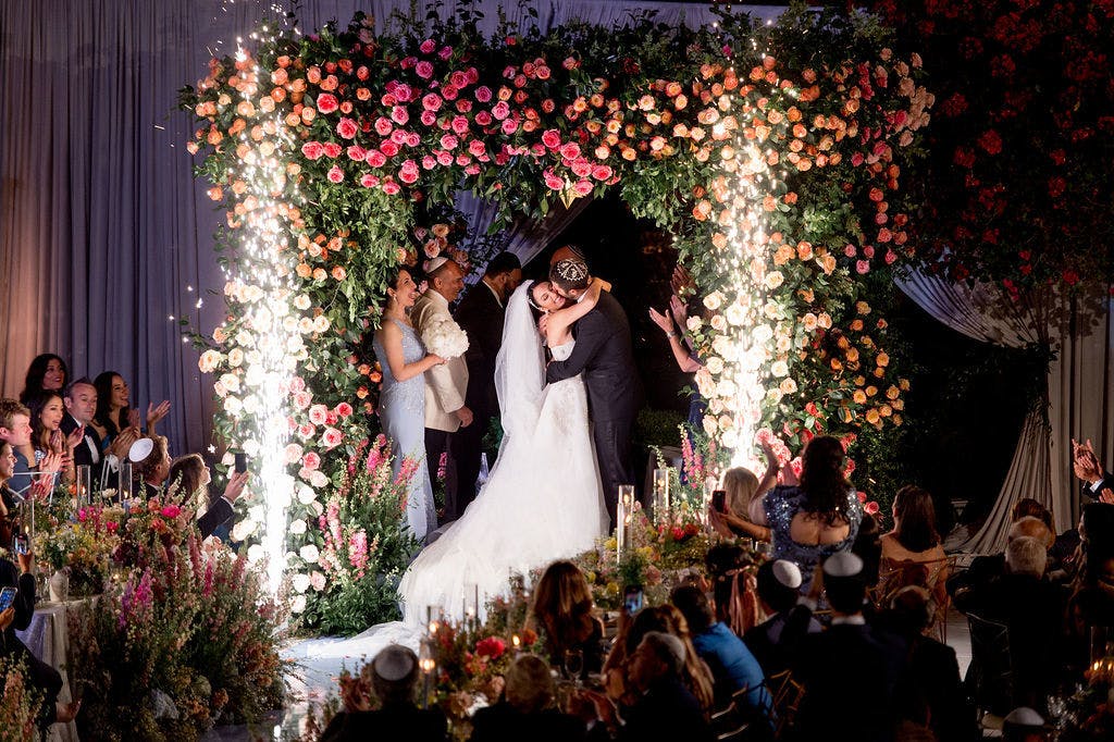 Luxurious Backyard Wedding in Los Angeles, California