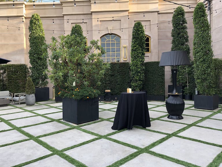 Couryard space at Grand Venue in Los Angeles | PartySlate