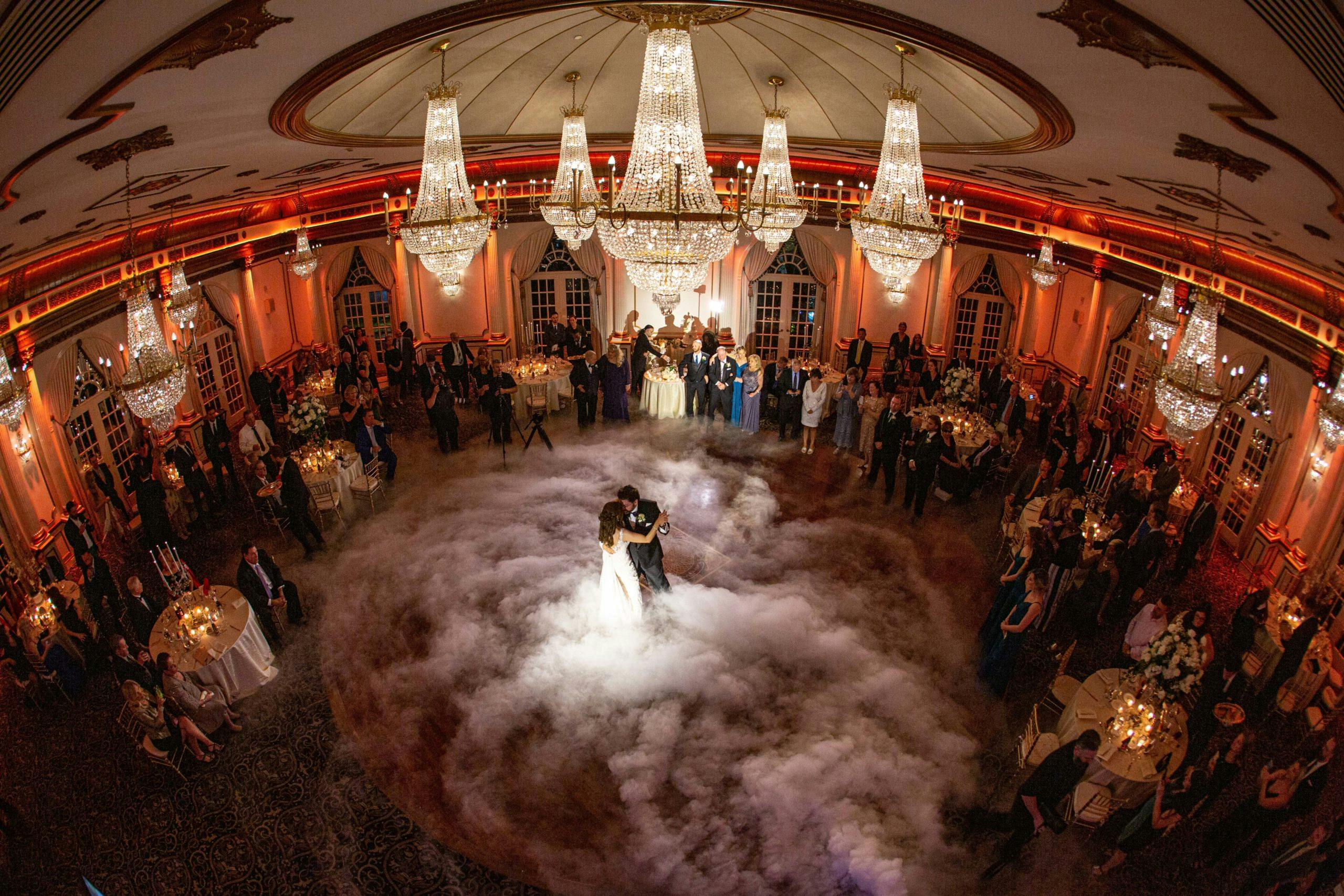 Alluring and Glamorous Wedding at The Crystal Plaza in Livingston, New Jersey | PartySlate