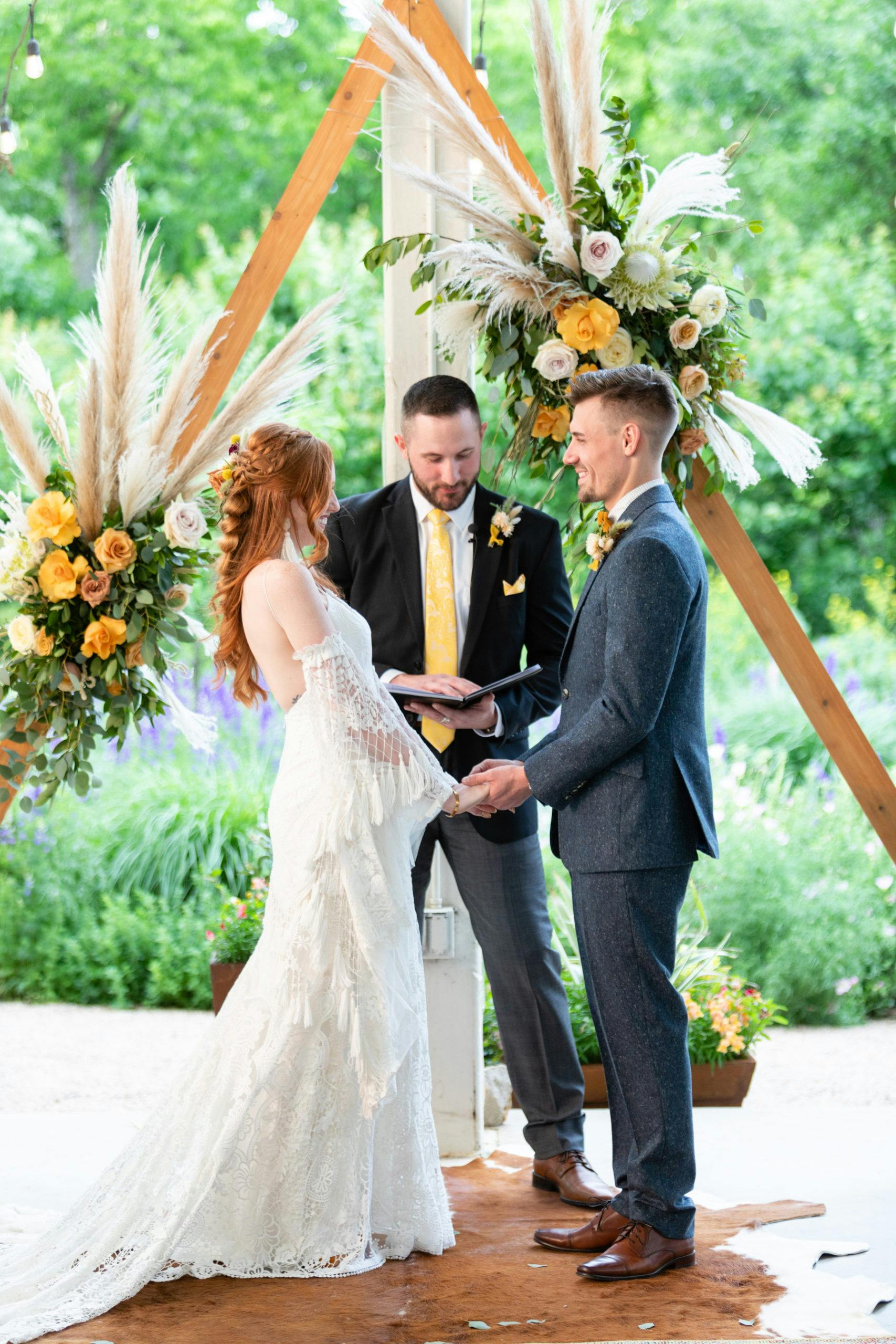 Boho Wedding at Barr Mansion in Austin, TX