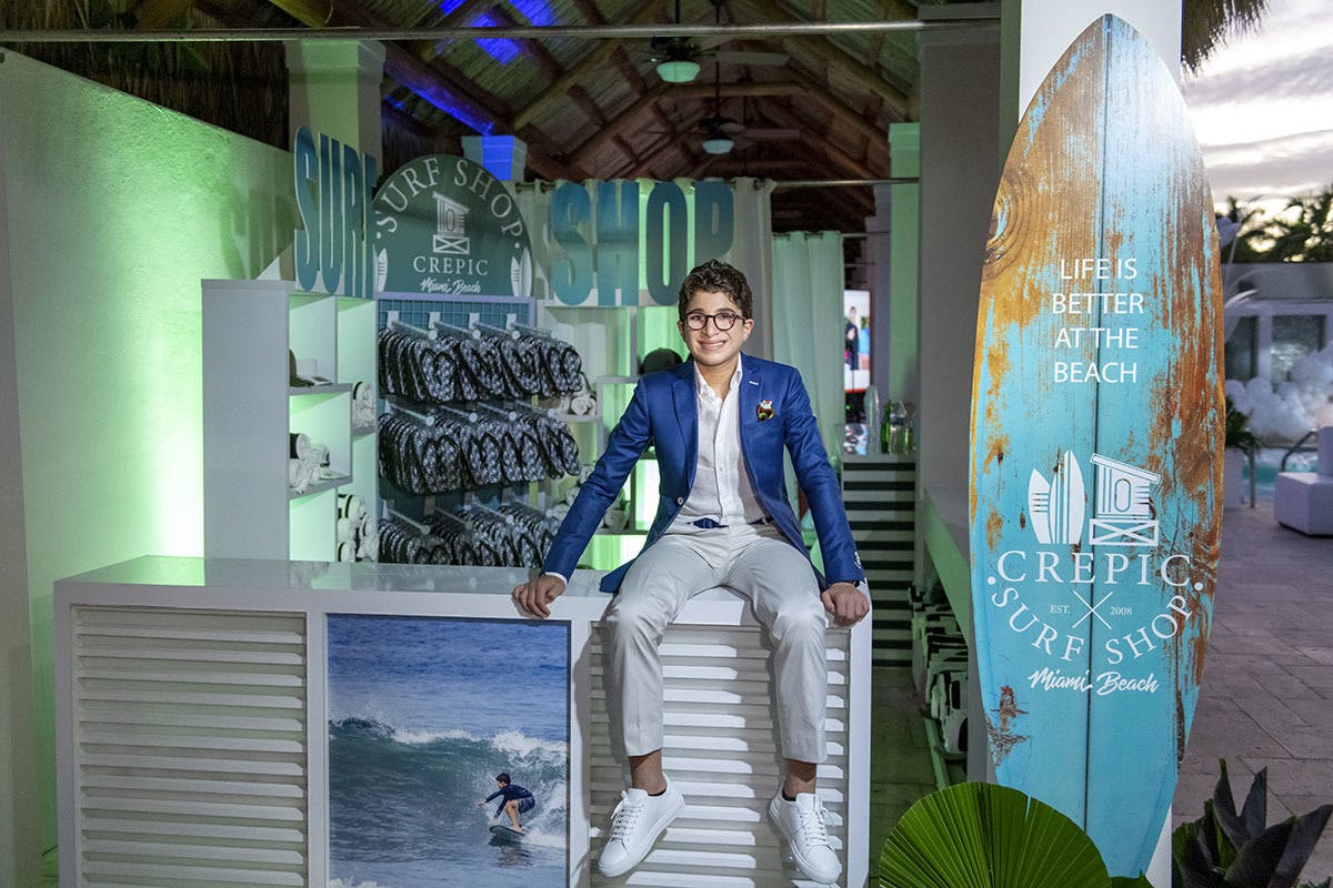 Lively Bar Mitzvah at La Gorce Country Club in Miami Beach, Florida