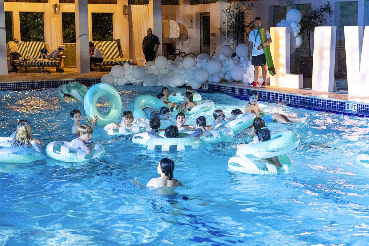Lively Bar Mitzvah at La Gorce Country Club in Miami Beach, Florida