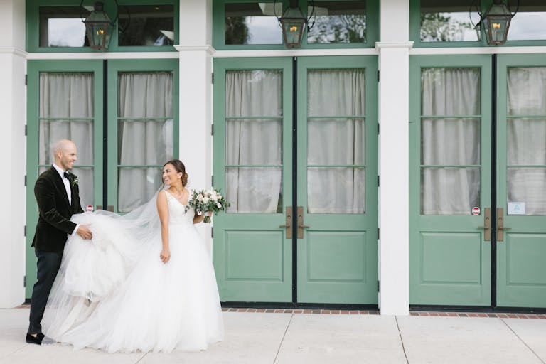 Spectacular Wedding at Cannon Green in Charleston, South Carolina | PartySlate