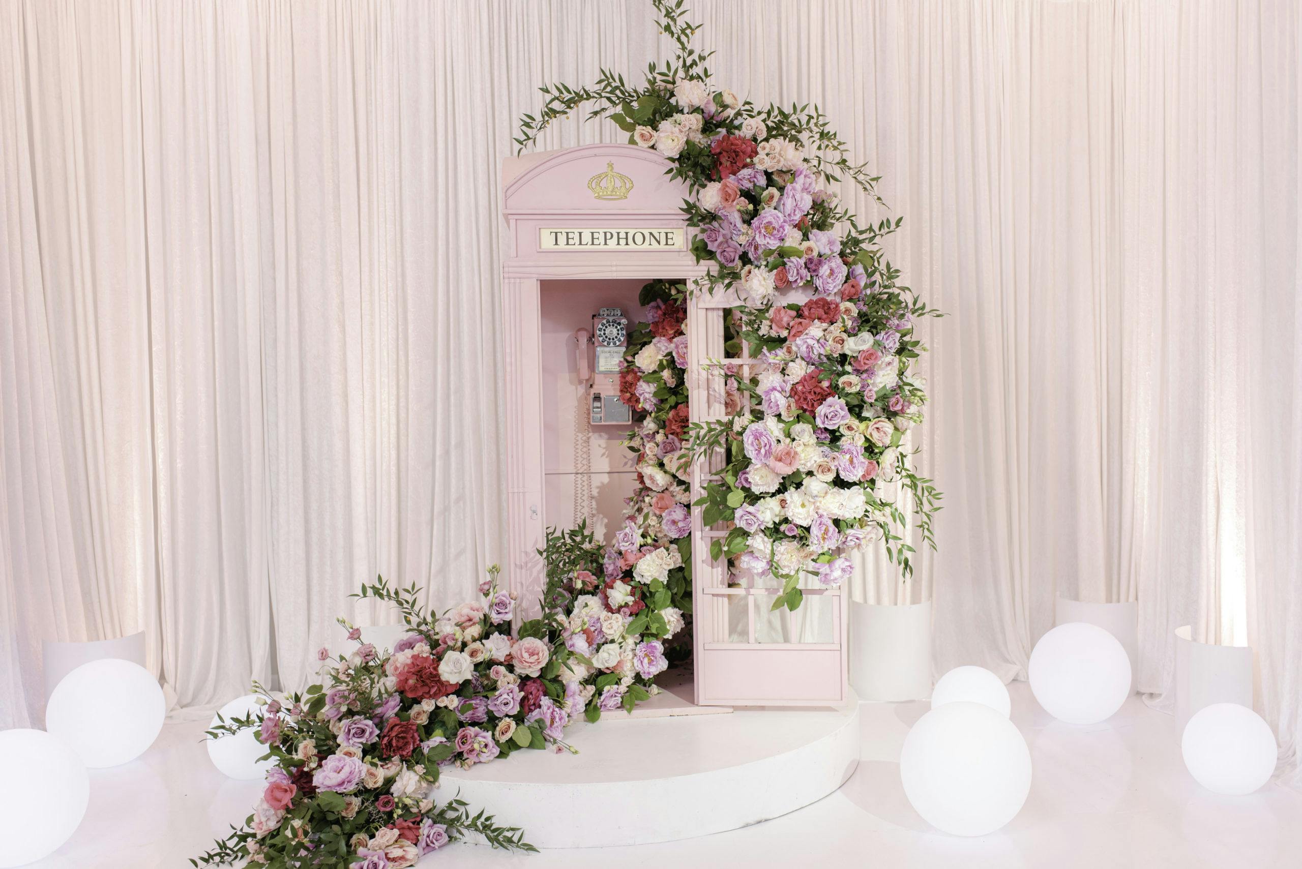 Pink Floral-filled Bridal Shower in Washington D.C.