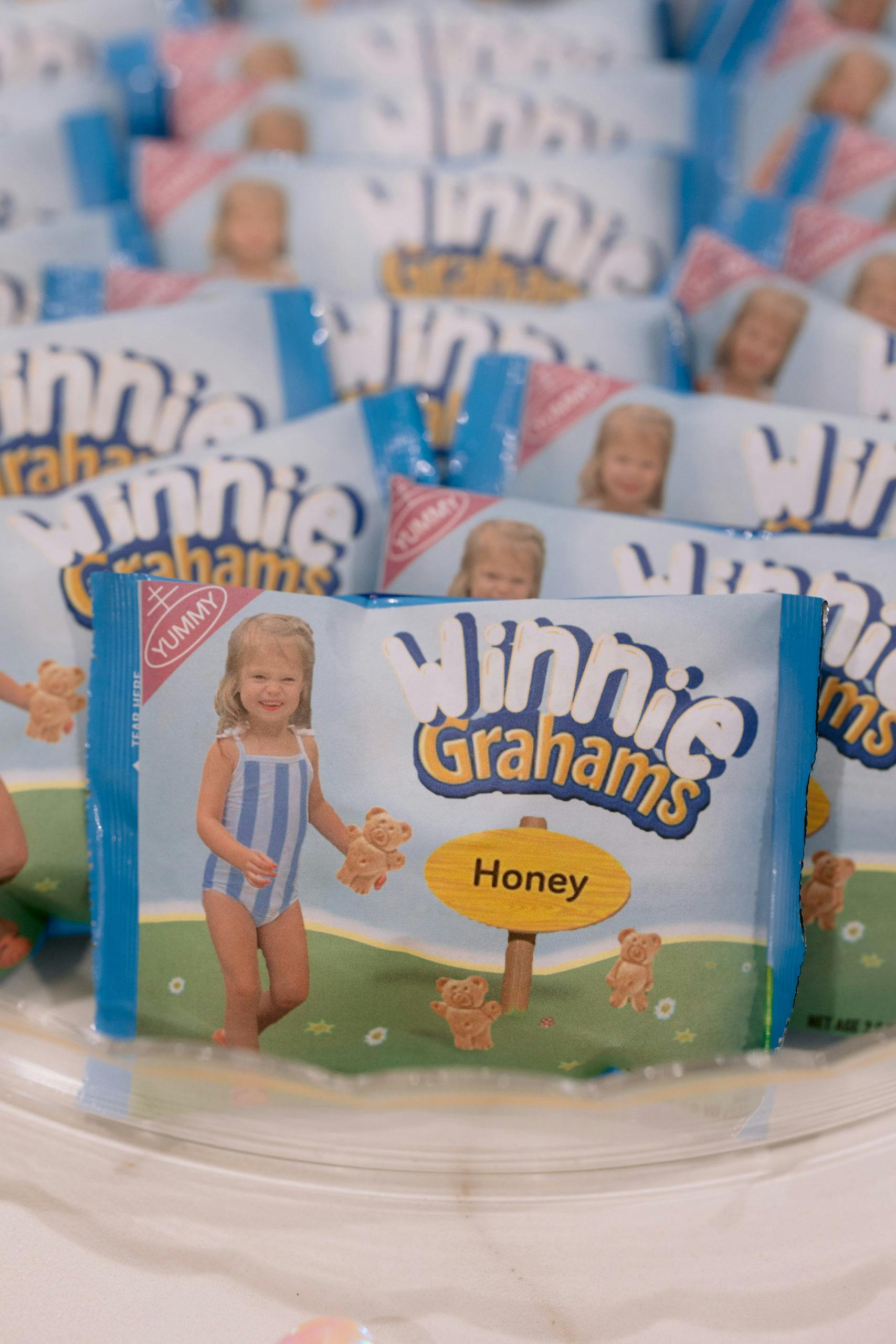 winnie's third kids birthday party trends with personalized snacks | PartySlate