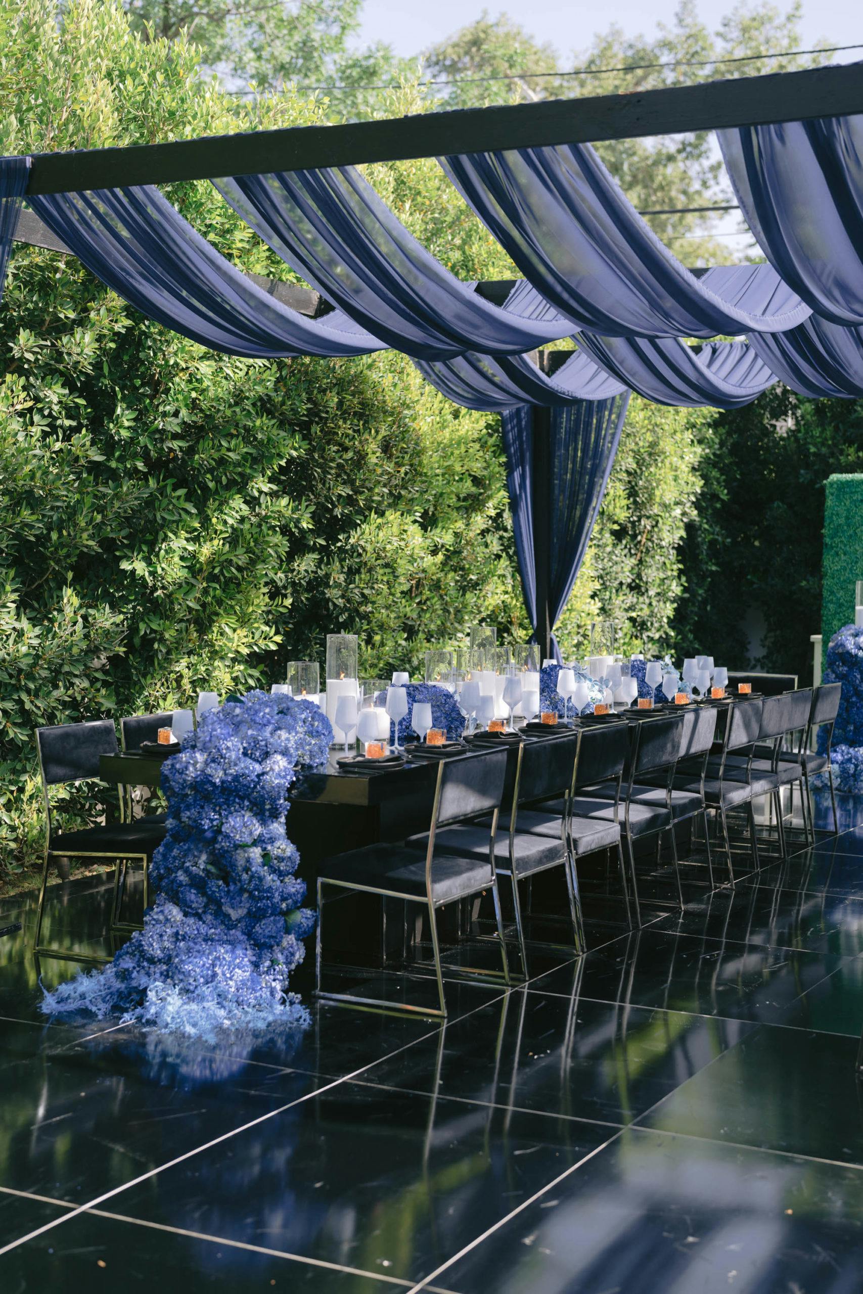 Outdoor Engagement Party in Los Angeles, California