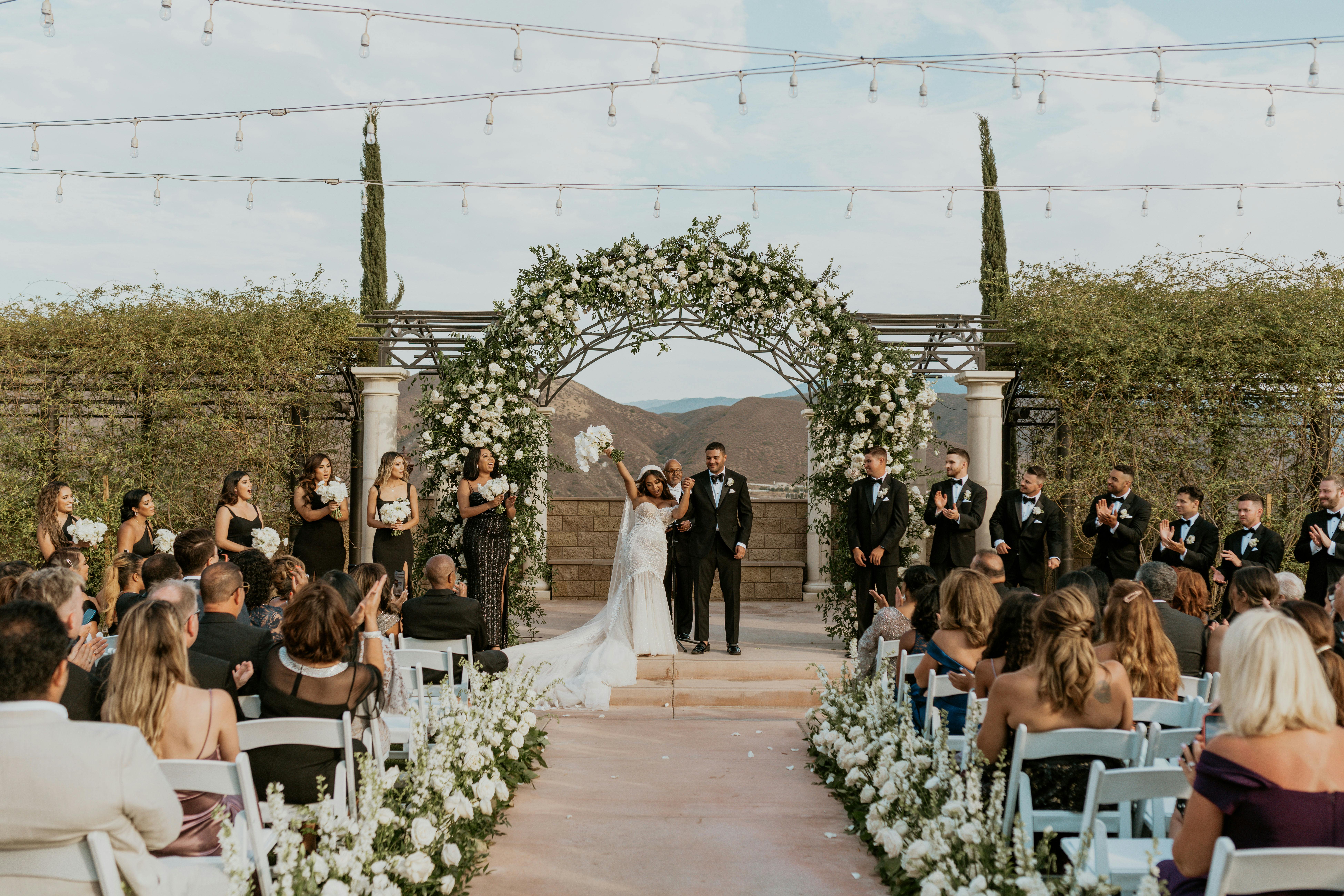 Classic and Alluring Wedding at Fazeli Cellars Winery in Temecula, California | PartySlate