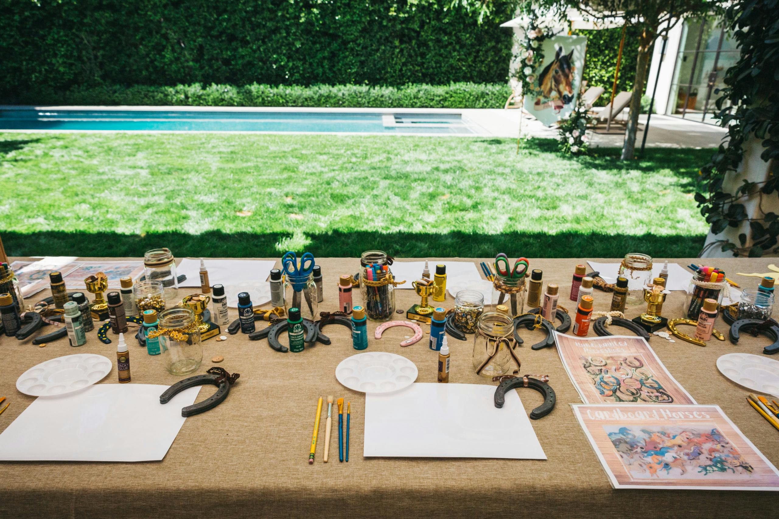 Charming Horse-themed Kid's Birthday Party at a Private Residence in Los Angeles, California | PartySlate