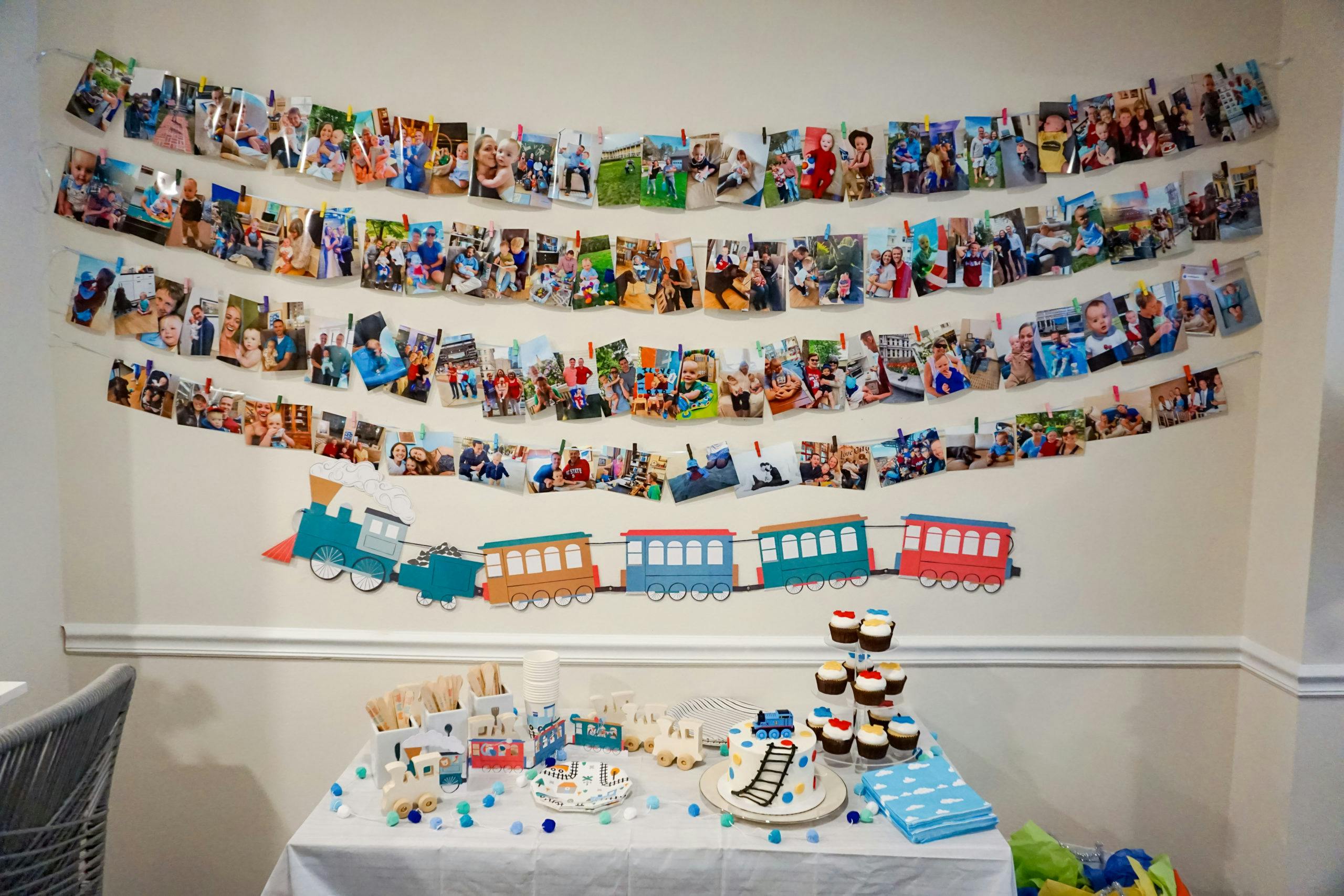 Train-Themed 2nd Birthday Party in Durham, North Carolina | PartySlate