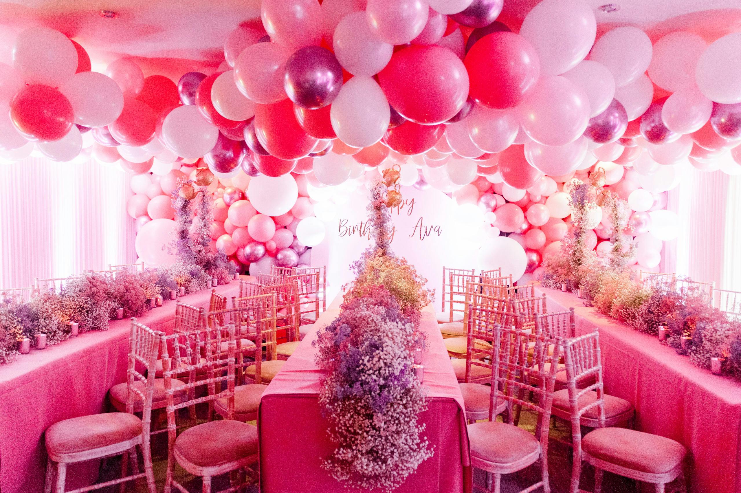 Perfectly Pink 1st Birthday Party | PartySlate