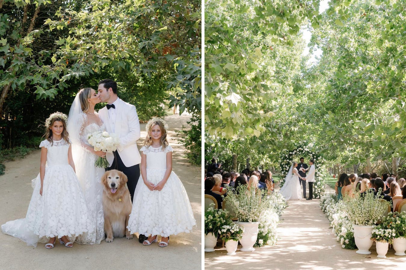 Amanda Stanton & Michael Fogel’s Garden Wedding