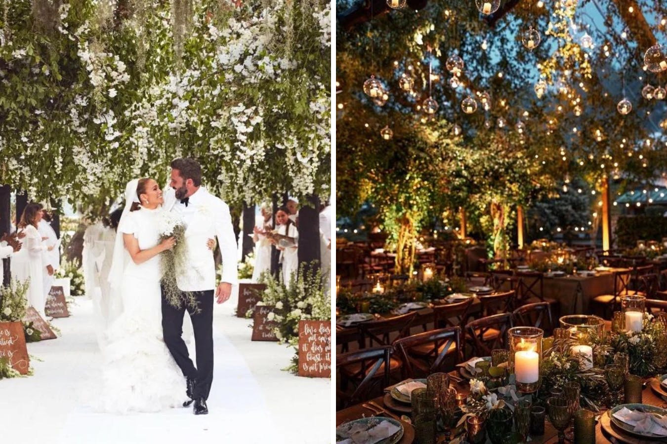 Jennifer Lopez & Ben Affleck’s Enchanted Wedding